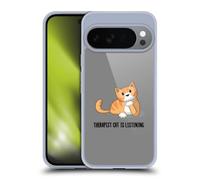 Head Case Designs Officially Licensed Beth Wilson Therapist Doodle Cats 2 Gel Case [Military Grade Protection] Compatible with Google Pixel 10 and Compatible with MagSafe