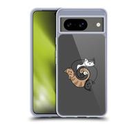 Head Case Designs Officially Licensed Beth Wilson Three Triskelion Doodle Cats 2 Gel Case [Military Grade Protection] Compatible With Google Pixel 8