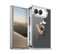 Head Case Designs Officially Licensed Beth Wilson Three Triskelion Doodle Cats 2 Gel Case [Military Grade Protection] Compatible with Apple iPhone Duo and Compatible with MagSafe