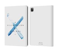 Head Case Designs Officially Licensed Biffy Clyro A Celebration Of Endings Graphics Leather Wallet Case Compatible With Apple iPad Pro 12.9 2020/2021/2022