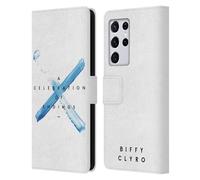 Head Case Designs Officially Licensed Biffy Clyro A Celebration Of Endings Graphics Leather Wallet Case Compatible With Samsung Galaxy S21 Ultra 5G