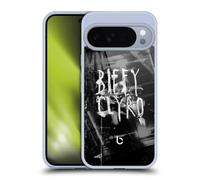 Head Case Designs Officially Licensed Biffy Clyro Black White Graphics Gel Case [Military Grade Protection] Compatible with Google Pixel 10 Pro XL and Compatible with MagSafe