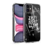Head Case Designs Officially Licensed Biffy Clyro Black White Graphics Gel Case [Military Grade Protection] Compatible with Apple iPhone 11 and Compatible with MagSafe