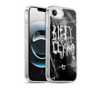 Head Case Designs Officially Licensed Biffy Clyro Black White Graphics Gel Case [Military Grade Protection] Compatible with Apple iPhone 16e / iPhone 17e and Compatible with MagSafe
