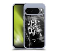 Head Case Designs Officially Licensed Biffy Clyro Black White Graphics Gel Case [Military Grade Protection] Compatible with Google Pixel 10 and Compatible with MagSafe