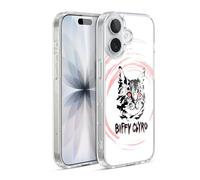 Head Case Designs Officially Licensed Biffy Clyro Cat Graphics Gel Case [Military Grade Protection] Compatible with Apple iPhone 17 and Compatible with MagSafe