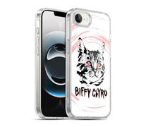 Head Case Designs Officially Licensed Biffy Clyro Cat Graphics Gel Case [Military Grade Protection] Compatible with Apple iPhone 16e / iPhone 17e and Compatible with MagSafe