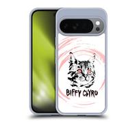 Head Case Designs Officially Licensed Biffy Clyro Cat Graphics Gel Case [Military Grade Protection] Compatible with Google Pixel 10 and Compatible with MagSafe