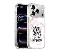 Head Case Designs Officially Licensed Biffy Clyro Cat Graphics Gel Case [Military Grade Protection] Compatible with Apple iPhone 17 Pro and Compatible with MagSafe
