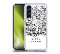 Head Case Designs Officially Licensed Biffy Clyro Eyes Graphics Gel Case [Military Grade Protection] Compatible With Samsung Galaxy A56 5G