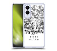 Head Case Designs Officially Licensed Biffy Clyro Eyes Graphics Gel Case [Military Grade Protection] Compatible With Samsung Galaxy S25 Edge