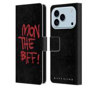 Head Case Designs Officially Licensed Biffy Clyro Mon The Biff Graphics Leather Wallet Case Compatible With Apple iPhone 17 Pro