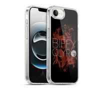 Head Case Designs Officially Licensed Biffy Clyro Red Graphics Gel Case [Military Grade Protection] Compatible with Apple iPhone 16e / iPhone 17e and Compatible with MagSafe