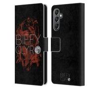 Head Case Designs Officially Licensed Biffy Clyro Red Graphics Leather Wallet Case Compatible With Samsung Galaxy A25 5G