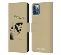 Head Case Designs Officially Licensed Billie Eilish Album Image Happier Than Ever Leather Wallet Case Compatible With Apple iPhone 12 / iPhone 12 Pro