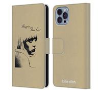 Head Case Designs Officially Licensed Billie Eilish Album Image Happier Than Ever Leather Wallet Case Compatible With Apple iPhone 14