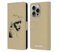 Head Case Designs Officially Licensed Billie Eilish Album Image Happier Than Ever Leather Wallet Case Compatible With Apple iPhone 16 Pro