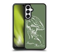 Head Case Designs Officially Licensed Billie Eilish Album Stencil Green Happier Than Ever Gel Armour Case [Military Grade Protection] Compatible With Samsung Galaxy A16 5G