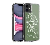 Head Case Designs Officially Licensed Billie Eilish Album Stencil Green Happier Than Ever Gel Case [Military Grade Protection] Compatible with Apple iPhone 11 and Compatible with MagSafe