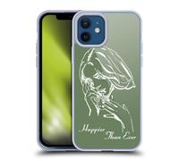 Head Case Designs Officially Licensed Billie Eilish Album Stencil Green Happier Than Ever Soft Gel Case Compatible With Apple iPhone 12 / iPhone 12 Pro
