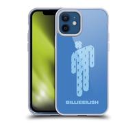 Head Case Designs Officially Licensed Billie Eilish Blohsh Blue Key Art Gel Case [Military Grade Protection] Compatible with Apple iPhone 12 / iPhone 12 Pro and Compatible with MagSafe