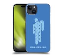 Head Case Designs Officially Licensed Billie Eilish Blohsh Blue Key Art Hard Back Case Compatible With Apple iPhone 15 Plus
