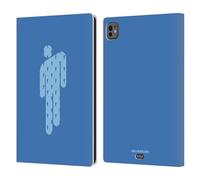 Head Case Designs Officially Licensed Billie Eilish Blohsh Blue Key Art Leather Wallet Case Compatible With Apple iPad Pro 11 M4 2024
