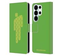 Head Case Designs Officially Licensed Billie Eilish Blohsh Green Key Art Leather Wallet Case Compatible With Samsung Galaxy S26 Ultra