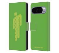 Head Case Designs Officially Licensed Billie Eilish Blohsh Green Key Art Leather Wallet Case Compatible With Google Pixel 10 Pro XL