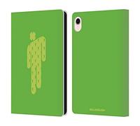 Head Case Designs Officially Licensed Billie Eilish Blohsh Green Key Art Leather Wallet Case Compatible With Apple iPad mini (2021/2024)