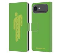 Head Case Designs Officially Licensed Billie Eilish Blohsh Green Key Art Leather Wallet Case Compatible With Apple iPhone 17 Air