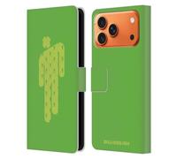Head Case Designs Officially Licensed Billie Eilish Blohsh Green Key Art Leather Wallet Case Compatible With Apple iPhone 17 Pro Max
