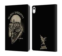 Head Case Designs Officially Licensed Black Sabbath US Tour 78 Key Art Leather Wallet Case Compatible With Apple iPad 10.9 2022/2025