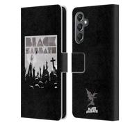 Head Case Designs Officially Licensed Black Sabbath Victory Key Art Leather Wallet Case Compatible With Samsung Galaxy A25 5G