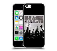 Head Case Designs Officially Licensed Black Sabbath Victory Key Art Soft Gel Case Compatible With Apple iPhone 5c