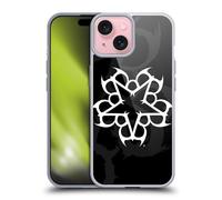 Head Case Designs Officially Licensed Black Veil Brides Logo Band Art Gel Case [Military Grade Protection] Compatible with Apple iPhone 15 and Compatible with MagSafe