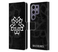 Head Case Designs Officially Licensed Black Veil Brides Logo Band Art Leather Wallet Case Compatible With Samsung Galaxy S25 Ultra