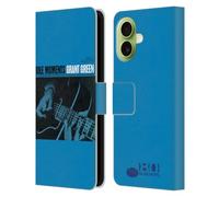 Head Case Designs Officially Licensed Blue Note Records Grant Green Idle Moments Albums Leather Wallet Case Compatible With Apple iPhone 17
