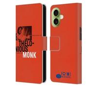 Head Case Designs Officially Licensed Blue Note Records Thelonious Monk Albums 2 Leather Wallet Case Compatible With Apple iPhone 17