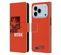 Head Case Designs Officially Licensed Blue Note Records Thelonious Monk Albums 2 Leather Wallet Case Compatible With Apple iPhone 17 Pro