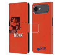 Head Case Designs Officially Licensed Blue Note Records Thelonious Monk Albums 2 Leather Wallet Case Compatible With Apple iPhone 17 Air