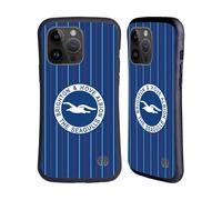 Head Case Designs Officially Licensed Brighton & Hove Albion F.C 1983 Retro Kit Logo Hybrid Case Compatible With Apple iPhone 15 Pro Max