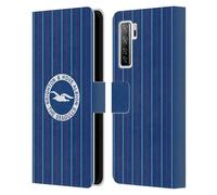 Head Case Designs Officially Licensed Brighton & Hove Albion F.C 1983 Retro Kit Logo Leather Wallet Case Compatible With Huawei Nova 7 SE/P40 Lite 5G