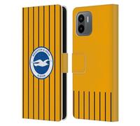 Head Case Designs Officially Licensed Brighton & Hove Albion F.C Away 2024/25 Badge Kit Leather Wallet Case Compatible With Xiaomi Redmi A2