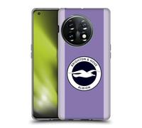 Head Case Designs Officially Licensed Brighton & Hove Albion F.C Away 2025/26 Badge Kit Gel Case [Military Grade Protection] Compatible With OnePlus 11 5G