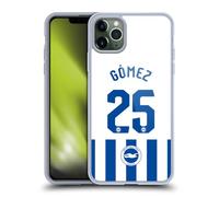 Head Case Designs Officially Licensed Brighton & Hove Albion F.C Diego Gómez 2025/26 Players Home Kit Gel Case [Military Grade] Compatible with Apple iPhone 11 Pro Max and Compatible with MagSafe