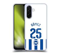 Head Case Designs Officially Licensed Brighton & Hove Albion F.C Diego Gómez 2025/26 Players Home Kit Gel Case [Military Grade Protection] Compatible With Samsung Galaxy A26 5G
