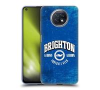 Head Case Designs Officially Licensed Brighton & Hove Albion F.C Distressed Logo Gel Case [Military Grade Protection] Compatible With Xiaomi Redmi Note 9T 5G