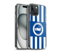 Head Case Designs Officially Licensed Brighton & Hove Albion F.C Home 2025/26 Badge Kit Gel Case [Military Grade Protection] Compatible With Apple iPhone 15
