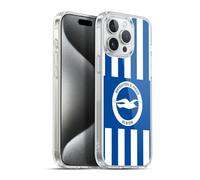 Head Case Designs Officially Licensed Brighton & Hove Albion F.C Home 2025/26 Badge Kit Gel Case [Military Grade Protection] Compatible With Apple iPhone 15 Pro Max